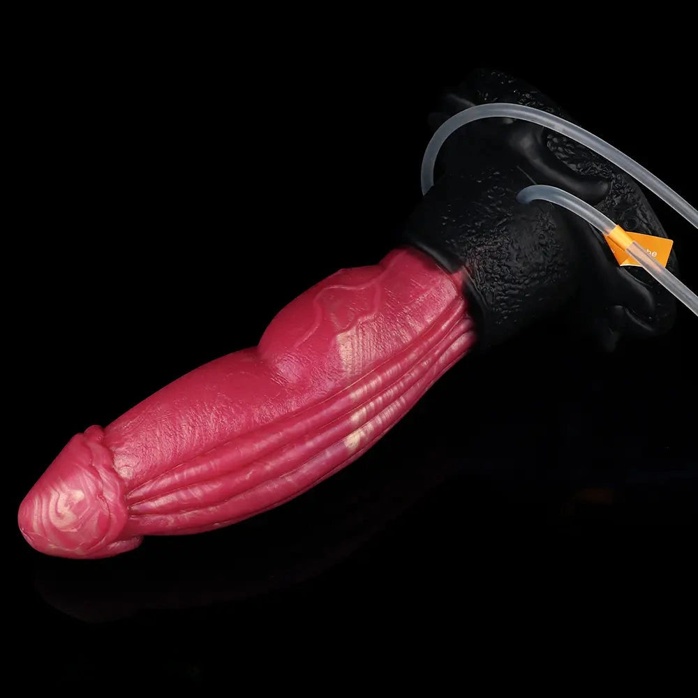 9.84in Cumming Knot Silicone Big Soft Dildo Penis Anal Dildo Sex Cock Toy