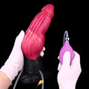 9.84in Cumming Knot Silicone Big Soft Dildo Penis Anal Dildo Sex Cock Toy