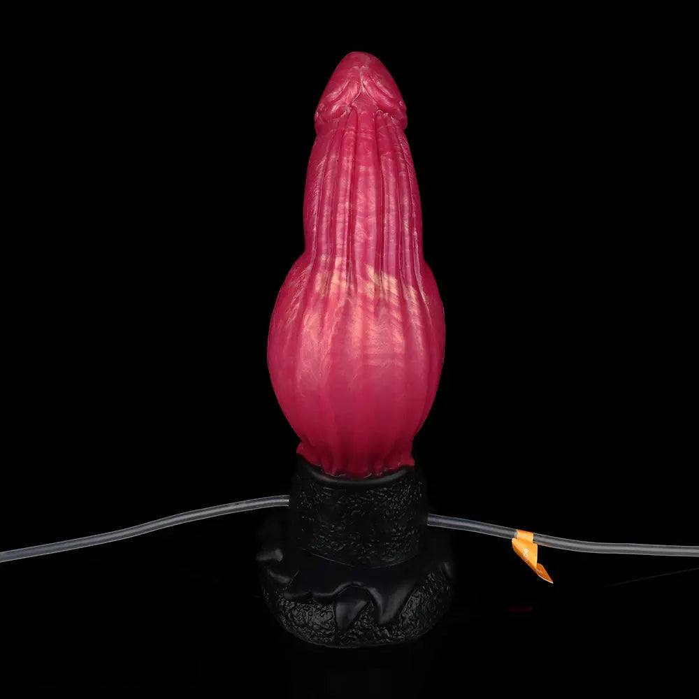 9.84in Cumming Knot Silicone Big Soft Dildo Penis Anal Dildo Sex Cock Toy