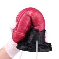 9.84in Cumming Knot Silicone Big Soft Dildo Penis Anal Dildo Sex Cock Toy