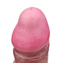 9.84in Double Density Silicone Soft Ejaculating Dildo For Clit Masturbation