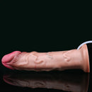 9.84in Double Density Silicone Soft Ejaculating Dildo For Clit Masturbation
