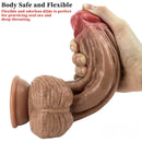 9.84in European American Fat Men Penis Women Thick Dildo
