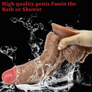 9.84in European American Fat Men Penis Women Thick Dildo