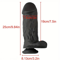 9.84in Extra Large Thick Realistic Dildo Suction Cup Dong Dildo Sex Toy
