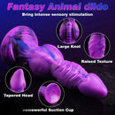 9.84in Fantasy Animal Knot Silicone Big Dildo Feel The Pleasure Cock