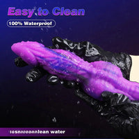 9.84in Fantasy Animal Knot Silicone Big Dildo Feel The Pleasure Cock