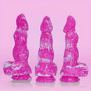 9.84in Fantasy Animal Large Knot Dildo Vaginal Monster Biological Cock Toy