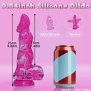 9.84in Fantasy Animal Large Knot Dildo Vaginal Monster Biological Cock Toy