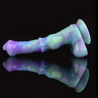 9.84in Fantasy Liquid Silicone Big Soft Horse Animal Dildo For Couples