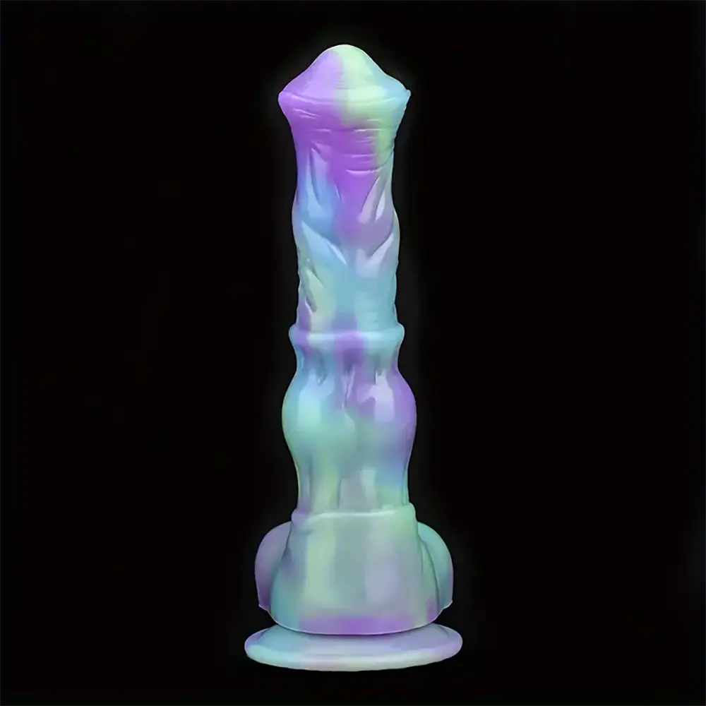 9.84in Fantasy Liquid Silicone Big Soft Horse Animal Dildo For Couples