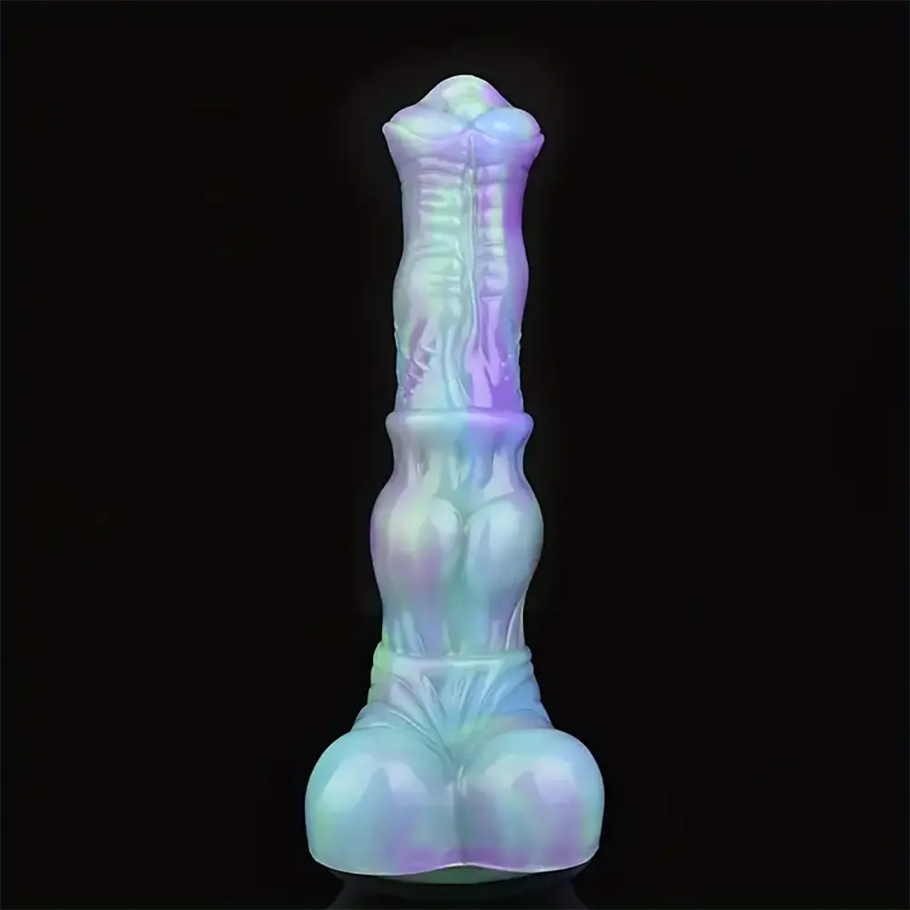 9.84in Fantasy Liquid Silicone Big Soft Horse Animal Dildo For Couples