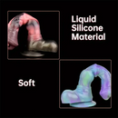 9.84in Fantasy Liquid Silicone Big Soft Horse Animal Dildo For Couples