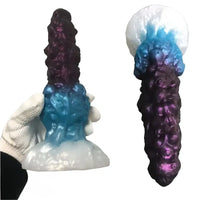 9.84in Fantasy Monster Dildo Large Thick Shape Silicone Soft Anal Dildo