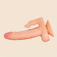 9.84in Hand Addiction Cock Female Flesh Lifelike Big Dildo For Clit Expand