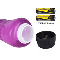 9.84in High Quality TPE Colorful Multi-Frequencies Vibrating Dildo