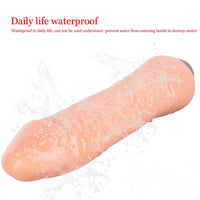 9.84in High Quality TPE Colorful Multi-Frequencies Vibrating Dildo