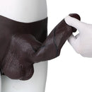 9.84in Hollow Cock Strap on Dildo Panty For Anal Stimulation For Men