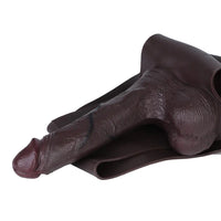 9.84in Hollow Cock Strap on Dildo Panty For Anal Stimulation For Men