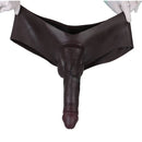 9.84in Hollow Cock Strap on Dildo Panty For Anal Stimulation For Men