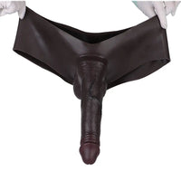 9.84in Hollow Cock Strap on Dildo Panty For Anal Stimulation For Men