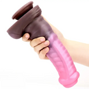 9.84in Horse Cock Silicone Soft Dildo Animal Penis Prostate Sex Toy