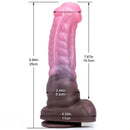 9.84in Horse Cock Silicone Soft Dildo Animal Penis Prostate Sex Toy