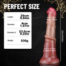 9.84in Horse Dildo Realistic Big Silicone Soft Thick Dildo Sex Toy
