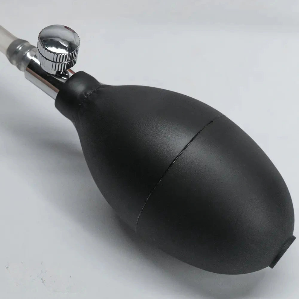 9.84in Inflatable Strap on Big Real Silicone Dildo For Lovers Flirting Sex Toy
