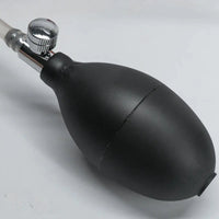 9.84in Inflatable Strap on Big Real Silicone Dildo For Lovers Flirting Sex Toy