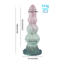 9.84in Knot Design Silicone Soft Big Silicone Large Thick Suction Cup Dildo
