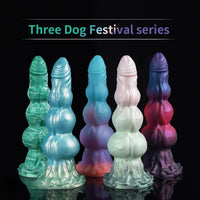 9.84in Knot Design Silicone Soft Big Silicone Large Thick Suction Cup Dildo