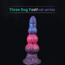 9.84in Knot Design Silicone Soft Big Silicone Large Thick Suction Cup Dildo