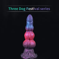 9.84in Knot Design Silicone Soft Big Silicone Large Thick Suction Cup Dildo