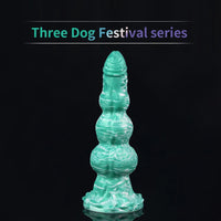9.84in Knot Design Silicone Soft Big Silicone Large Thick Suction Cup Dildo