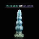 9.84in Knot Design Silicone Soft Big Silicone Large Thick Suction Cup Dildo