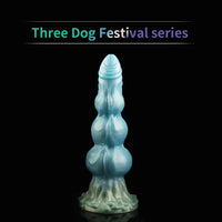 9.84in Knot Design Silicone Soft Big Silicone Large Thick Suction Cup Dildo