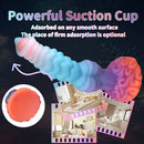 9.84in Liquid Silicone Beast Dog Knot Fantasy Soft Dildo Masturbator