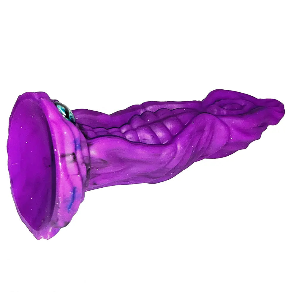 9.84in Monster Fantasy Liquid Silicone Dildo With Powerful Suction Cup