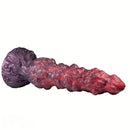 9.84in Monster Fantasy Spiked Silicone Soft Big Dildo For Hands-Free Play
