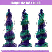 9.84in Monster Tentacle Knot Fantasy Silicone Large Female Dildo