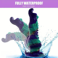 9.84in Monster Tentacle Knot Fantasy Silicone Large Female Dildo