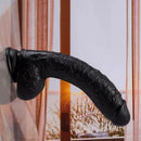 9.84in PVC Curved Big Anal Adult Sex Toy Real Lifelike Women Dildo
