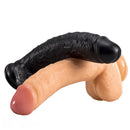 9.84in PVC Curved Big Anal Adult Sex Toy Real Lifelike Women Dildo