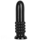 9.84in PVC Spiked Anal Plug Big Black Bold Design Dildo Couples Sex Toy