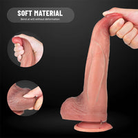 9.84in Realistic Big Soft Dildo For Women Gay Dildio Sex Toy