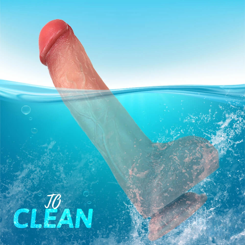 9.84in Realistic Big Soft Dildo For Women Gay Dildio Sex Toy