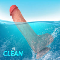 9.84in Realistic Big Soft Dildo For Women Gay Dildio Sex Toy
