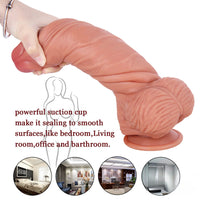 9.84in Realistic Big Thick Men Fucking Dildo For Women Sex Orgasm