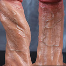 9.84in Realistic Huge Dildo Soft Silicone Sex Toy For Couples Sex